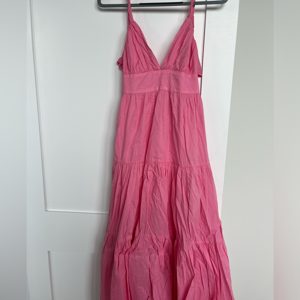 Pink Petal & Pup Bow Dress